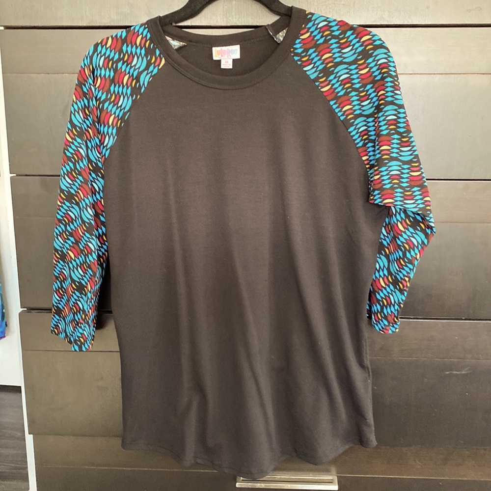 LuLaRoe 3/4 sleeve baseball tee.